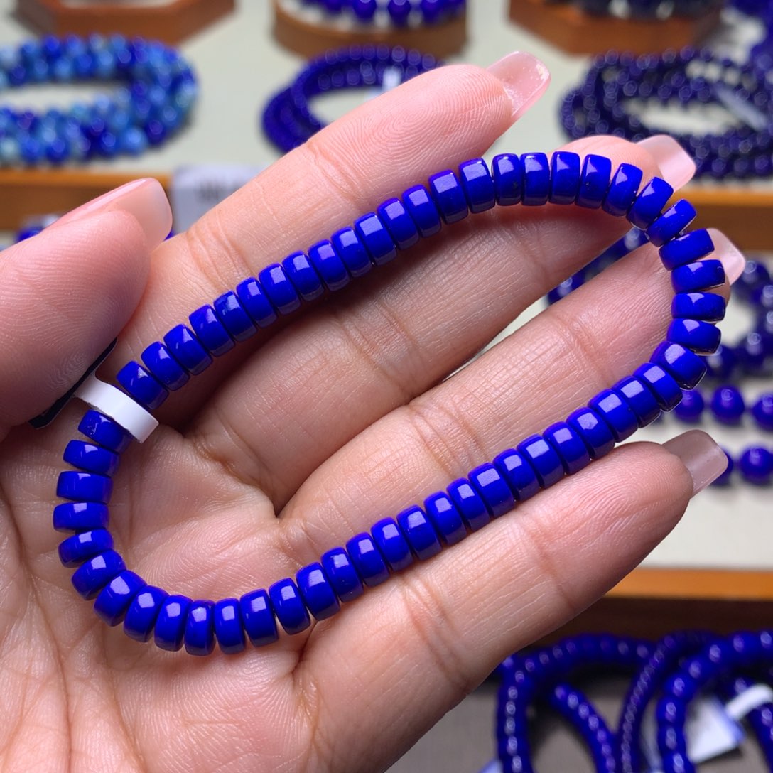 青金石手链未镶嵌A***W6m