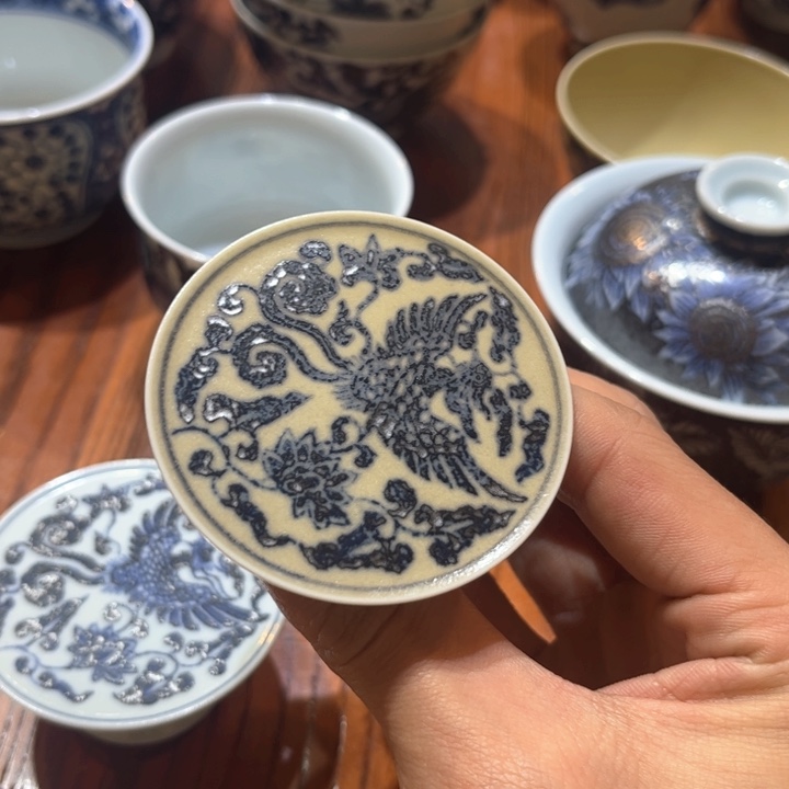 杯陶瓷艺术品美官人