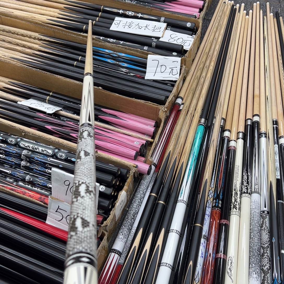 白蜡木长款蝰蛇台球杆