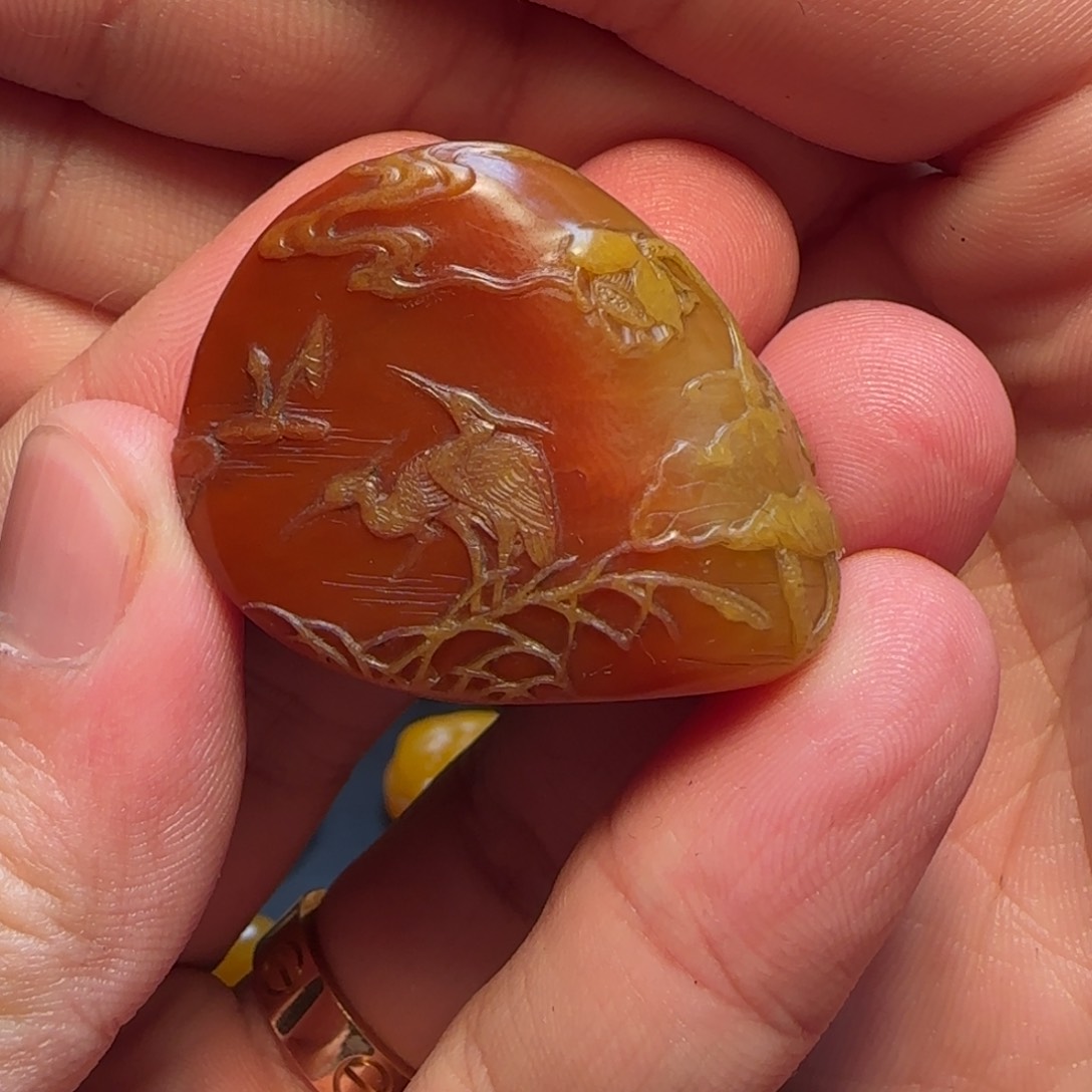 寿山石奉*寿山田黄石