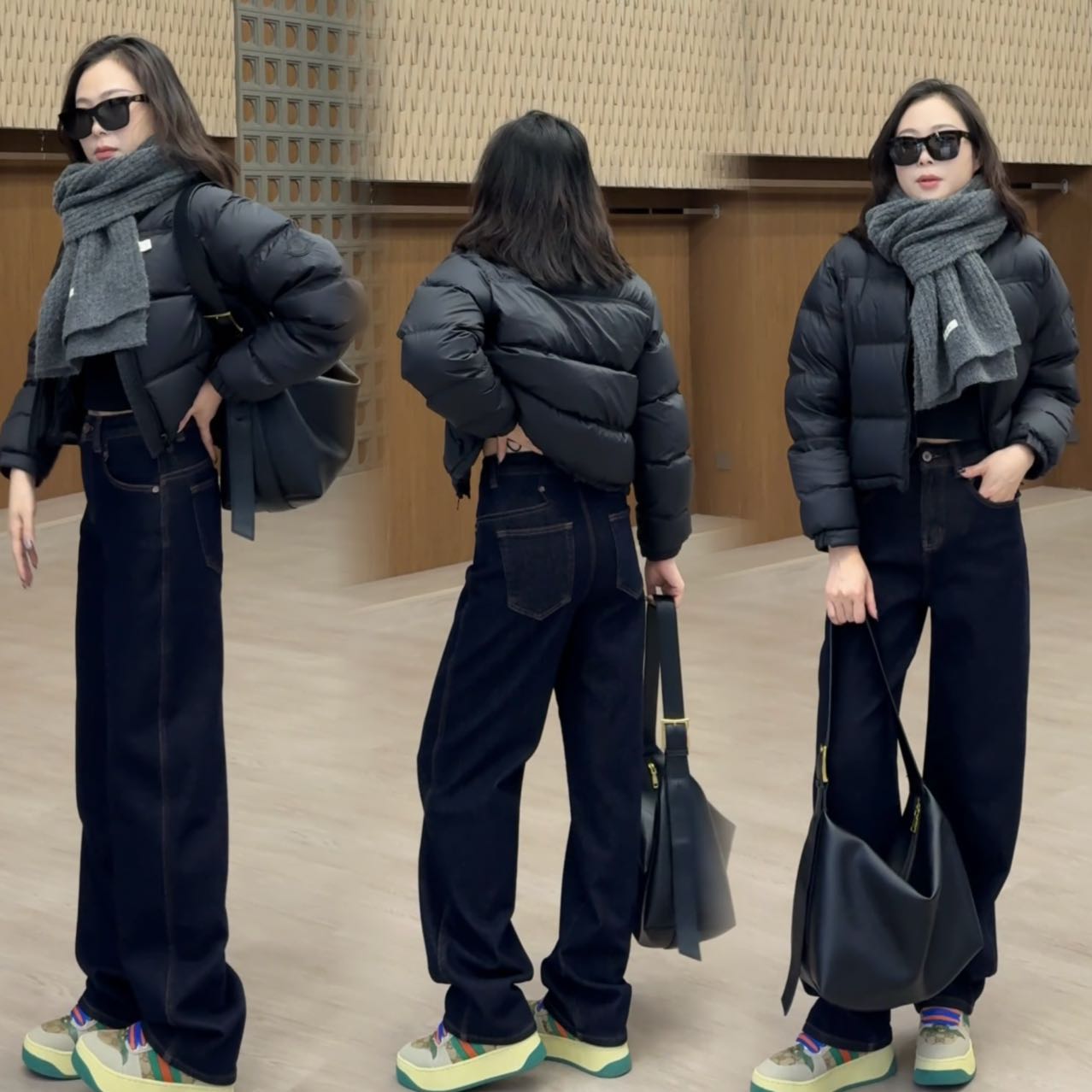 阿雅家-97F12腰窝裤二代《植绒》显瘦复古百搭