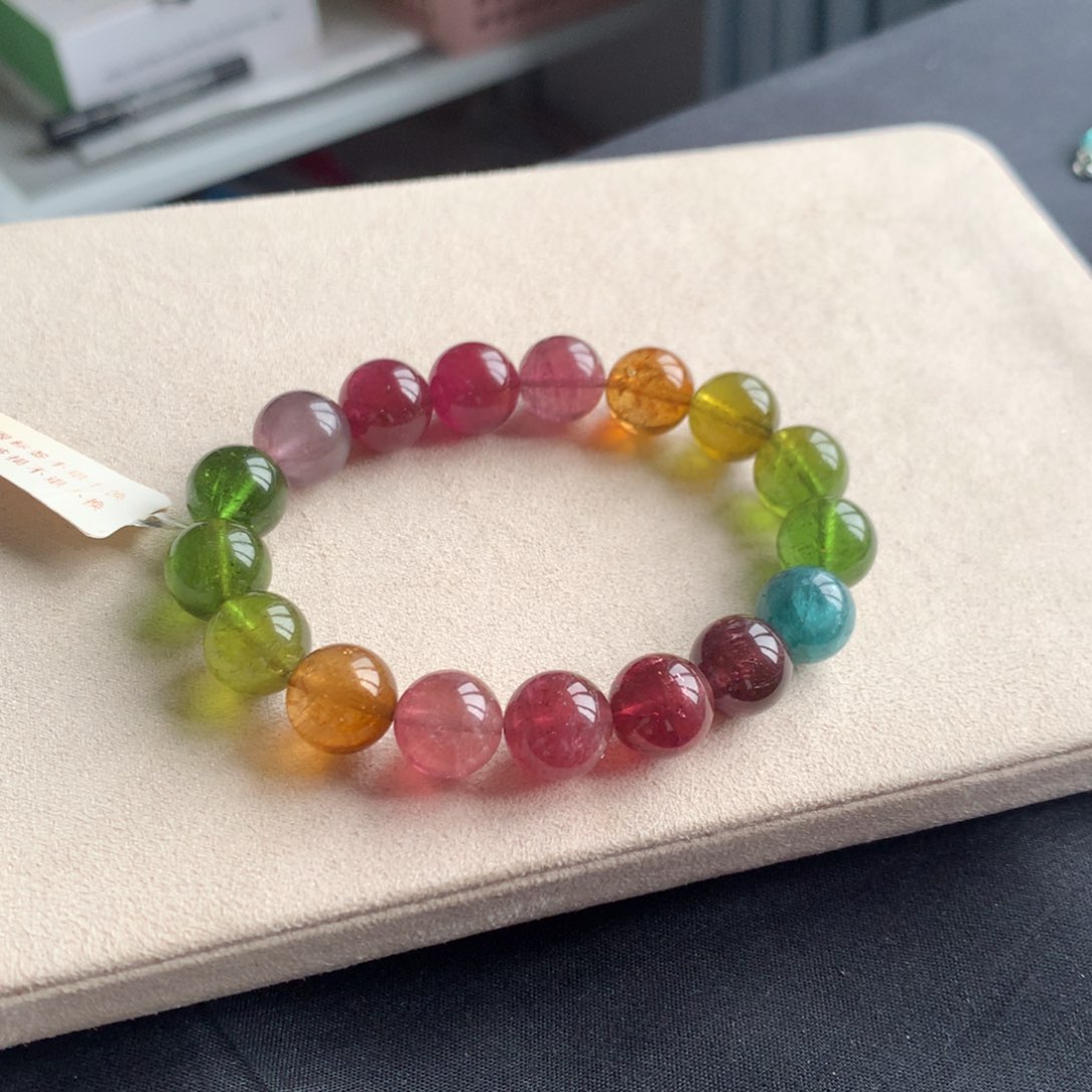 手链未镶嵌碧玺12m！