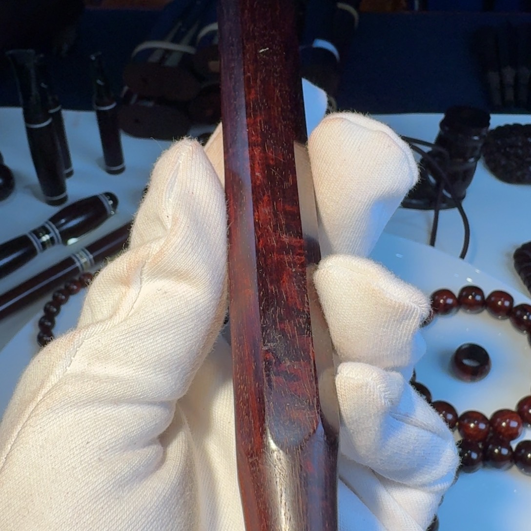 *****小叶紫檀手串/手链印度小叶紫檀日本三味线古琴料琴尾杠