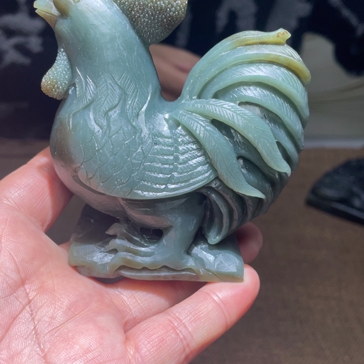 和田玉未镶嵌摆件