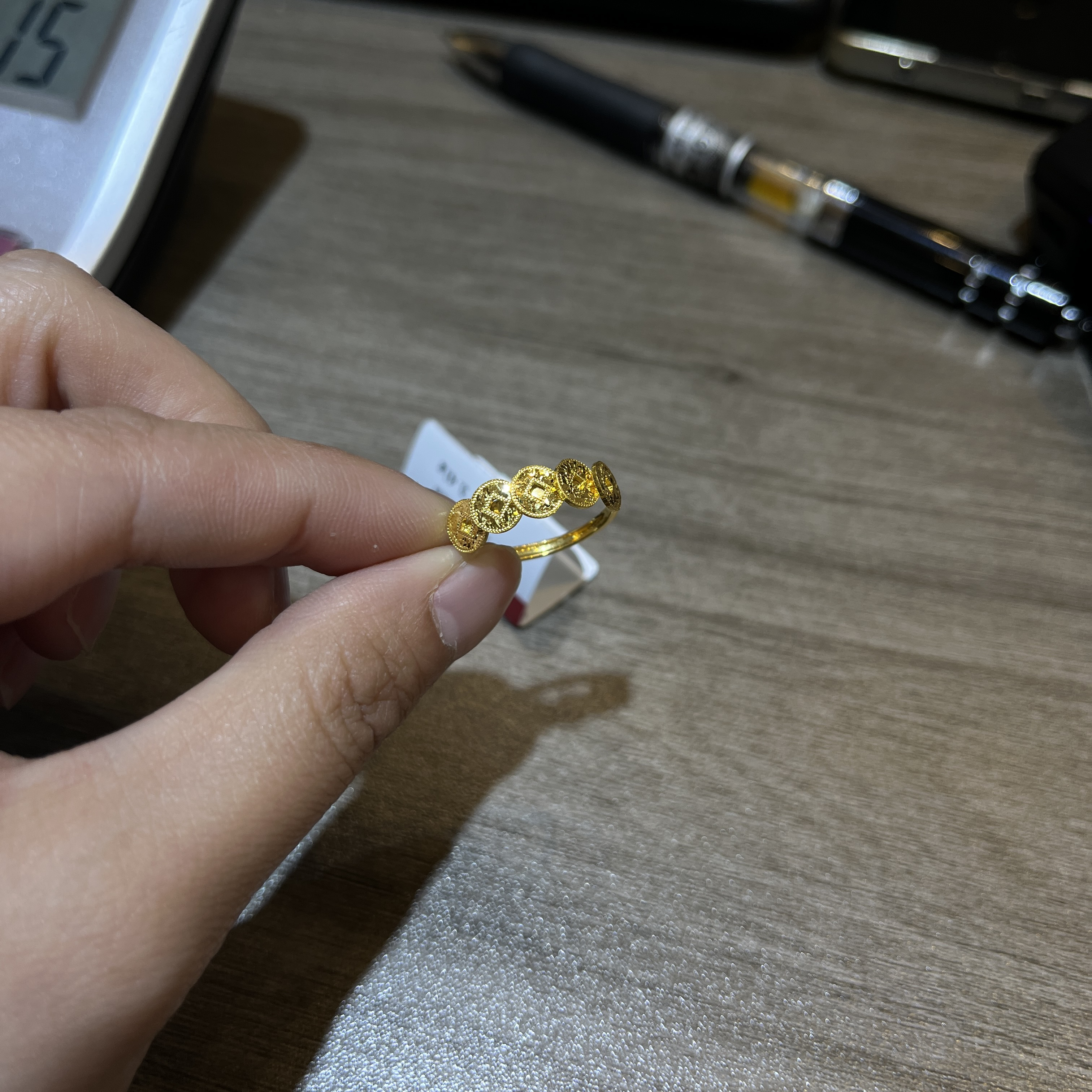 水贝国潮黄金珠宝【足金999戒指】