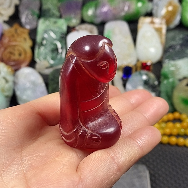 紫金钵盂菩提吊坠