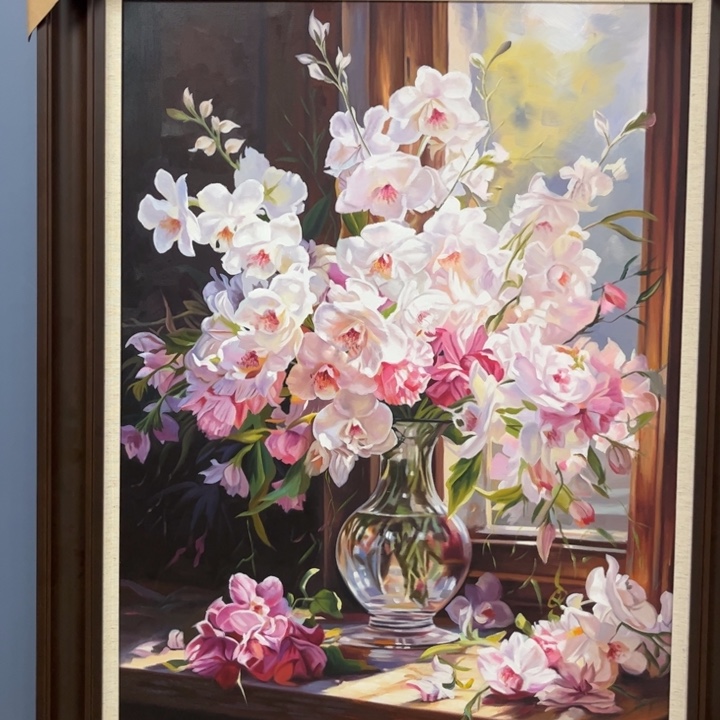 顺手工手绘精品油画70+100