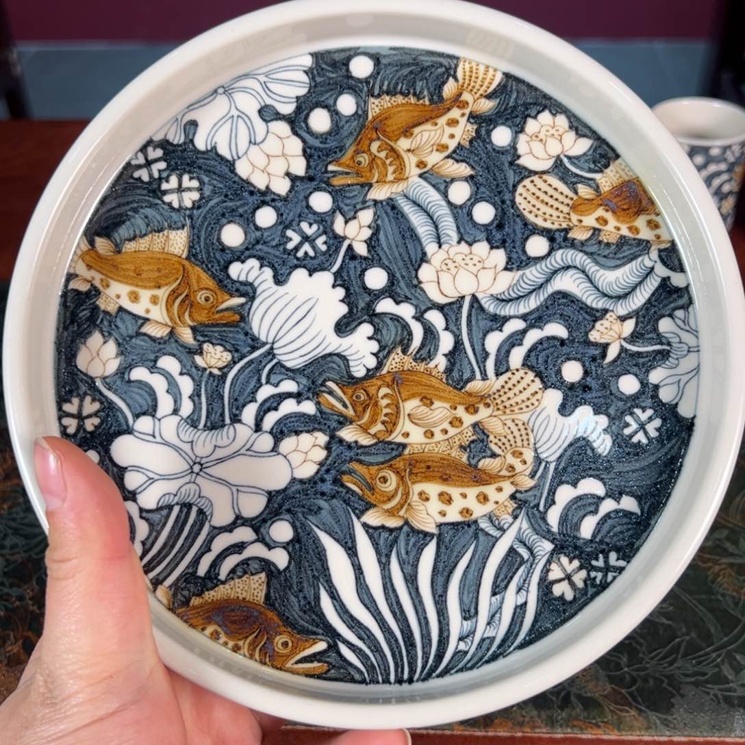 杯景德镇手绘陶瓷