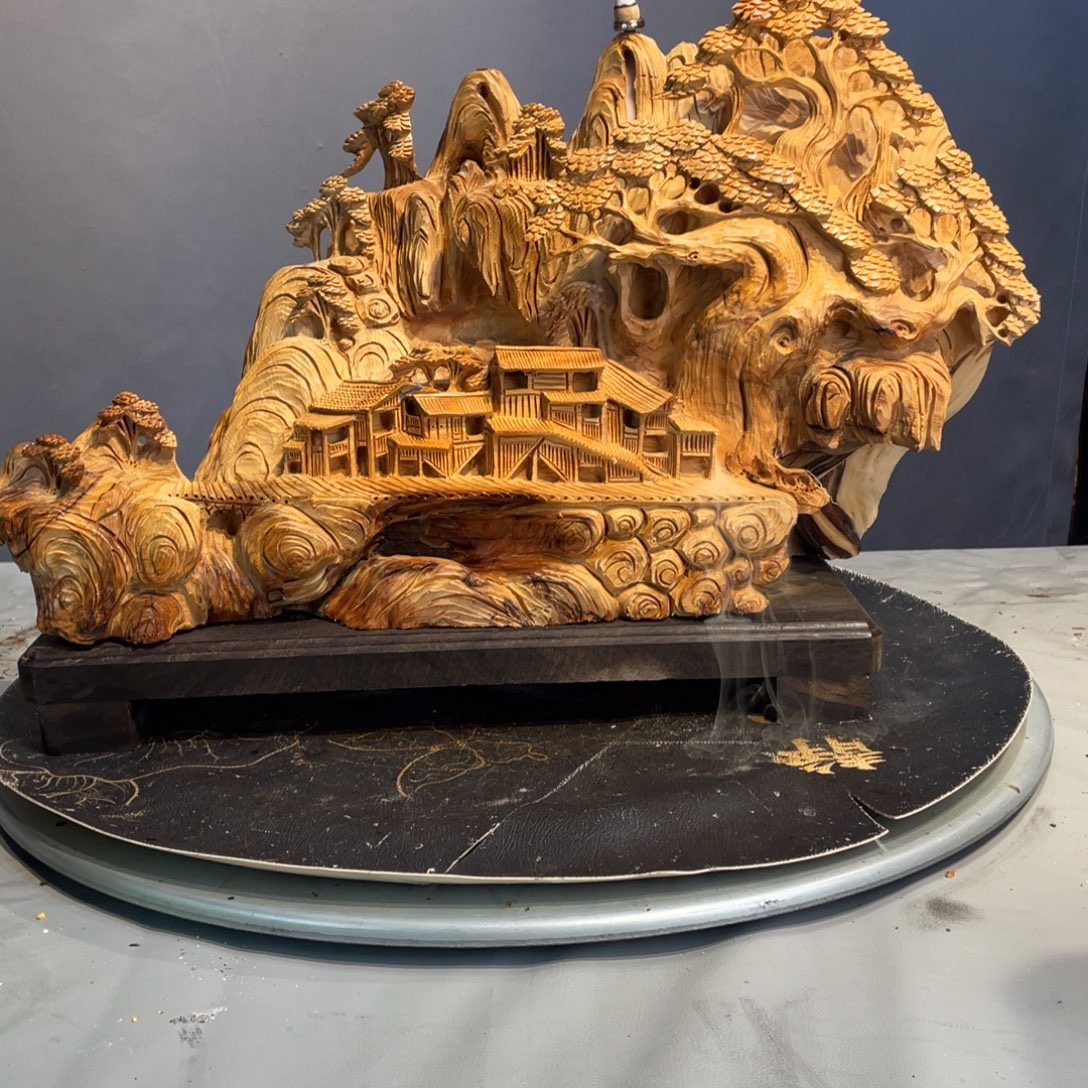 柏木（崖柏）崖柏意境山水