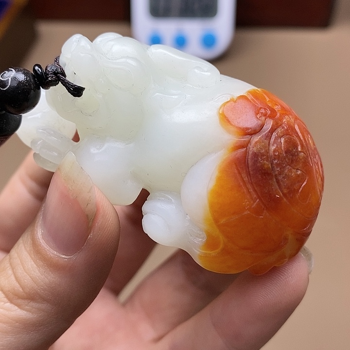 和田玉挂件未镶嵌F