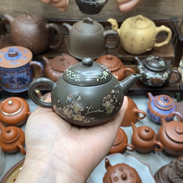 紫砂茶壶云****阳紫砂紫砂