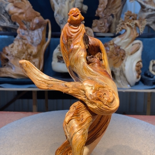 柏木（崖柏）根雕摆件