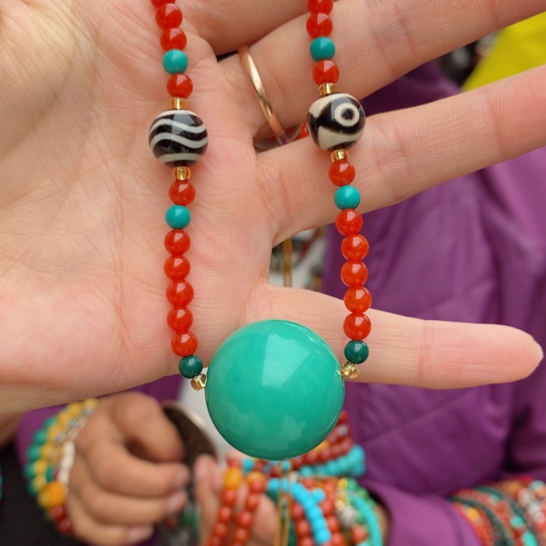 玄***人非金属松松配南南锁骨链