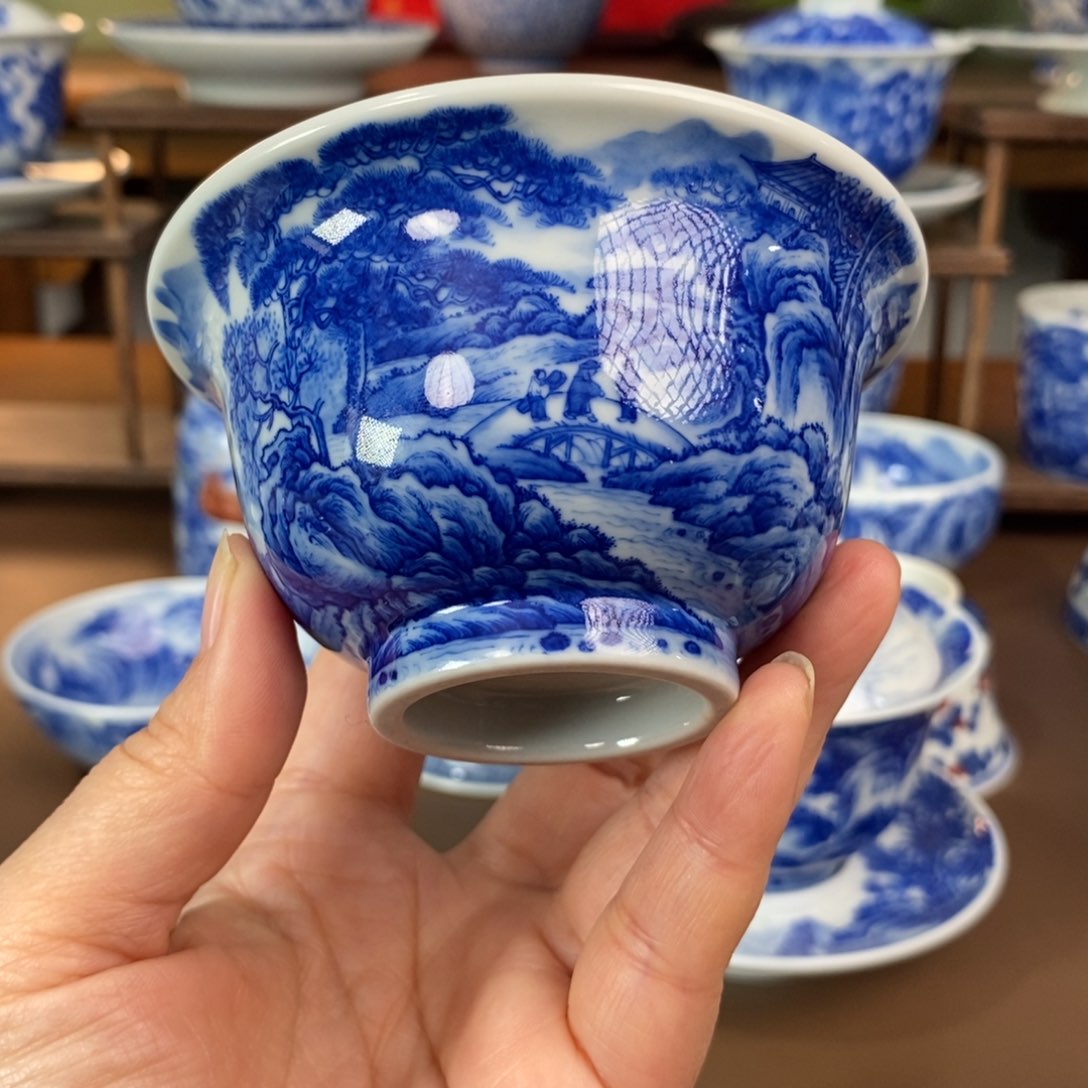 景德镇陶瓷手工手绘