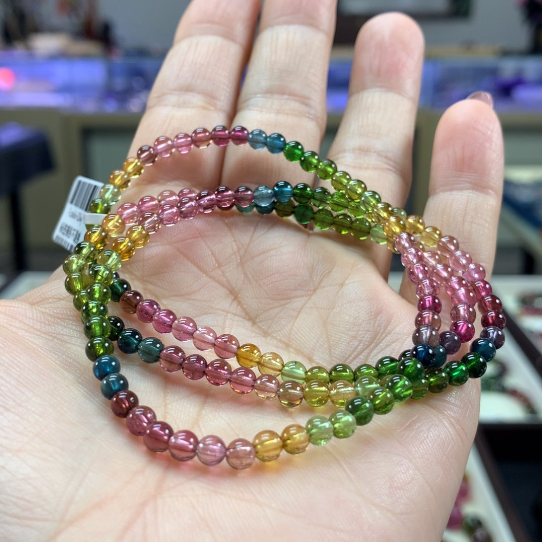 碧玺手链未镶嵌4➕