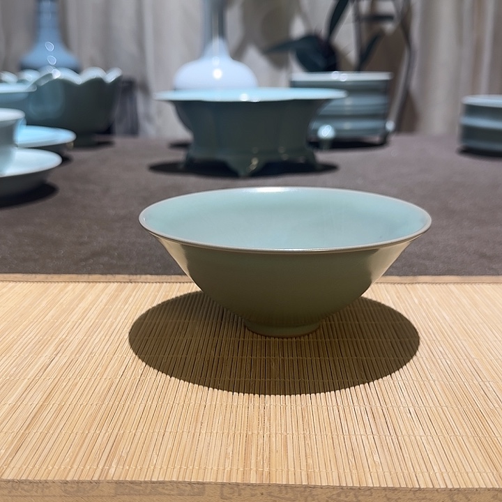 杯子全手工，斗笠杯