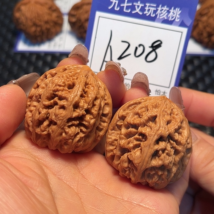 把件桃核37粗筋A208