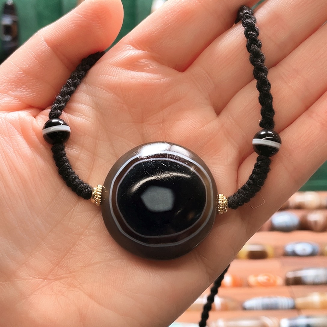 玛瑙/玉髓合金珠宝半成品