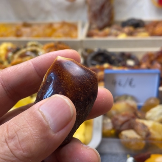 未镶嵌蜜蜡手串吊坠