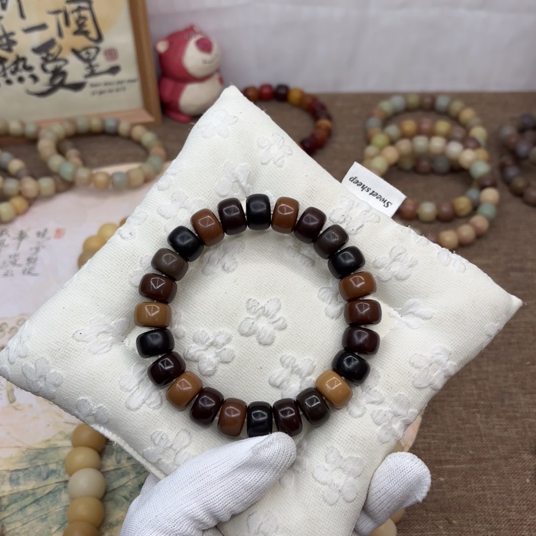 菩提根/象牙果吊坠14水磨瓷实栗子蛋糕药片福利