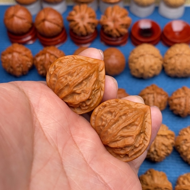 文玩核桃把件红桃A