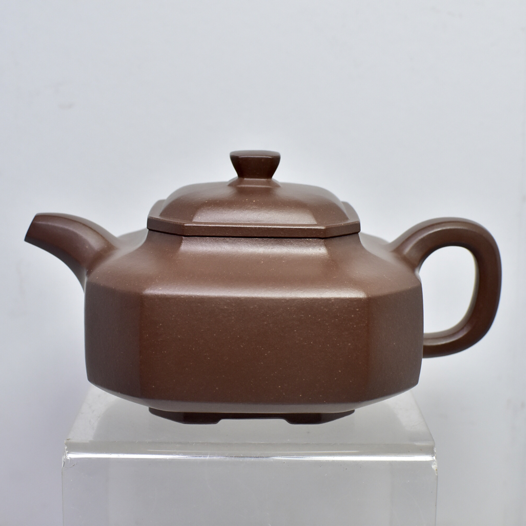 景舟八方 经典八方器 原矿紫泥 容量约250毫升 半手制