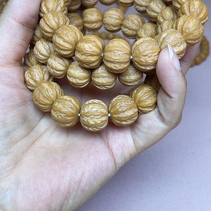 至***善猴头核桃吊坠猴头核桃108颗