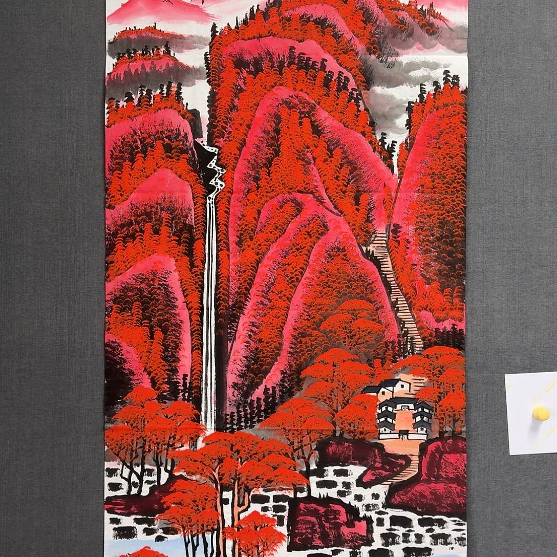 纯手绘作品年画优惠链接
