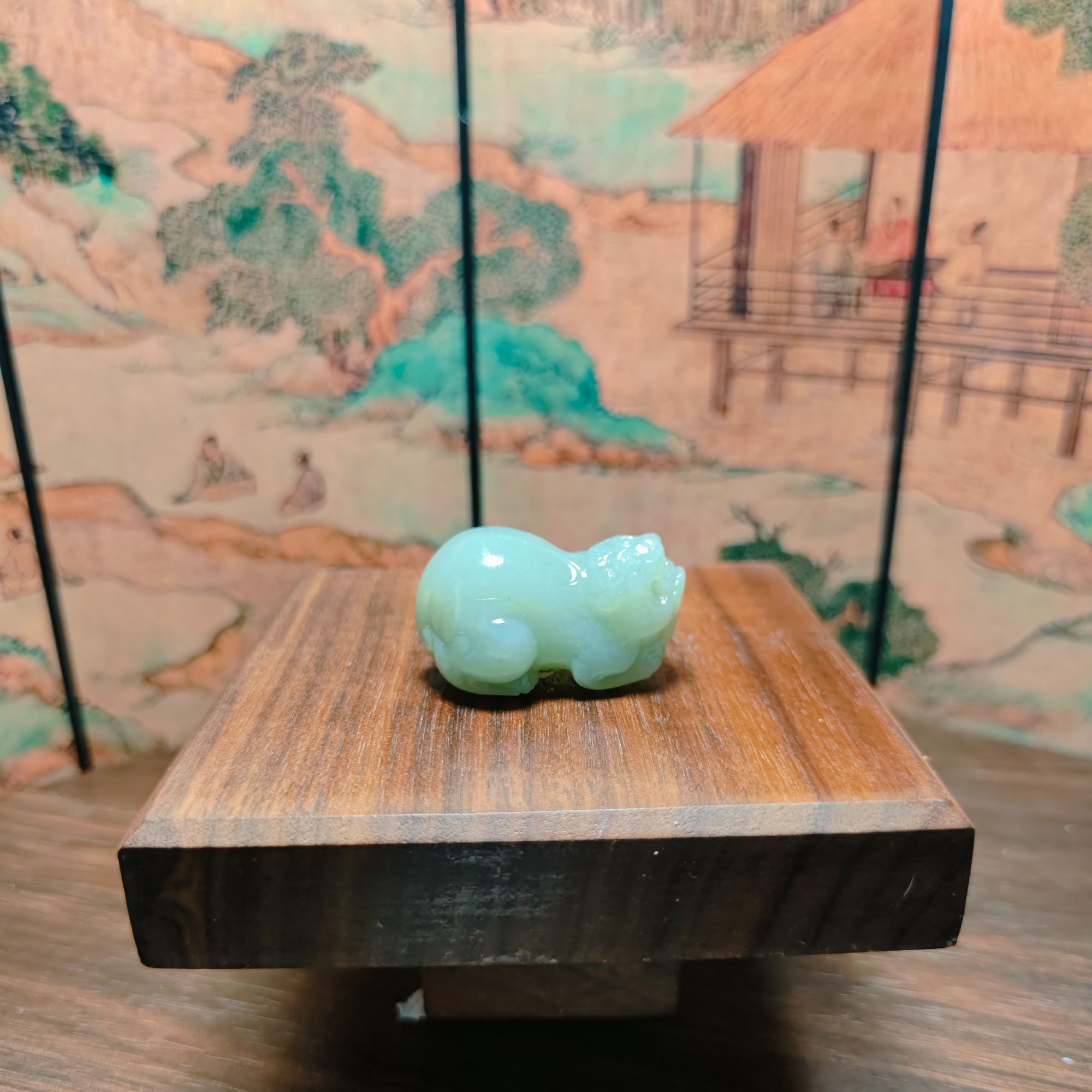 J和田玉貔貅吊坠0052