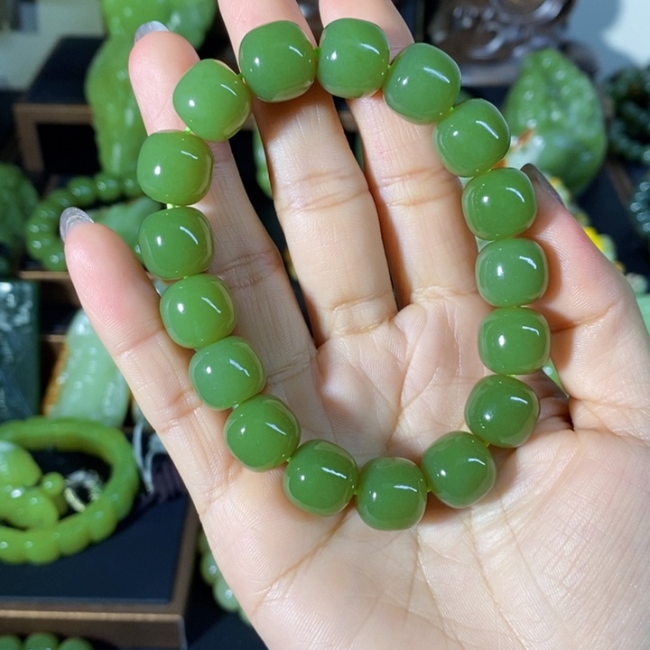 未镶嵌手链和田玉南**雨