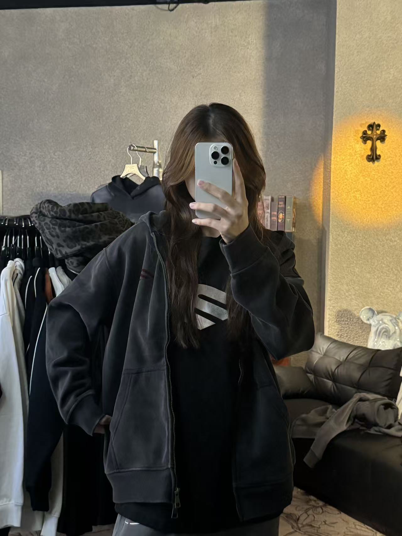 WGD林仔【卫衣外套】秋冬加厚休闲百搭男女同款卫衣A194