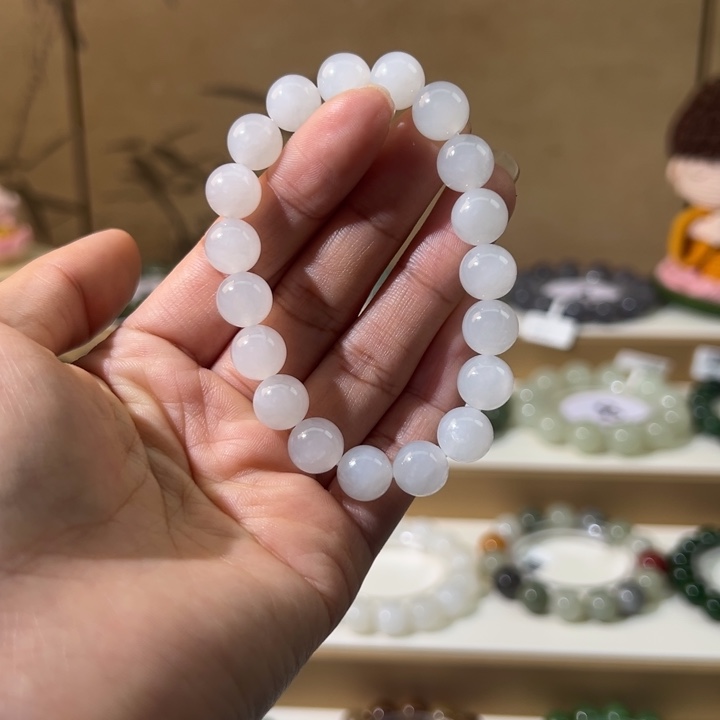 和田玉未镶嵌手串