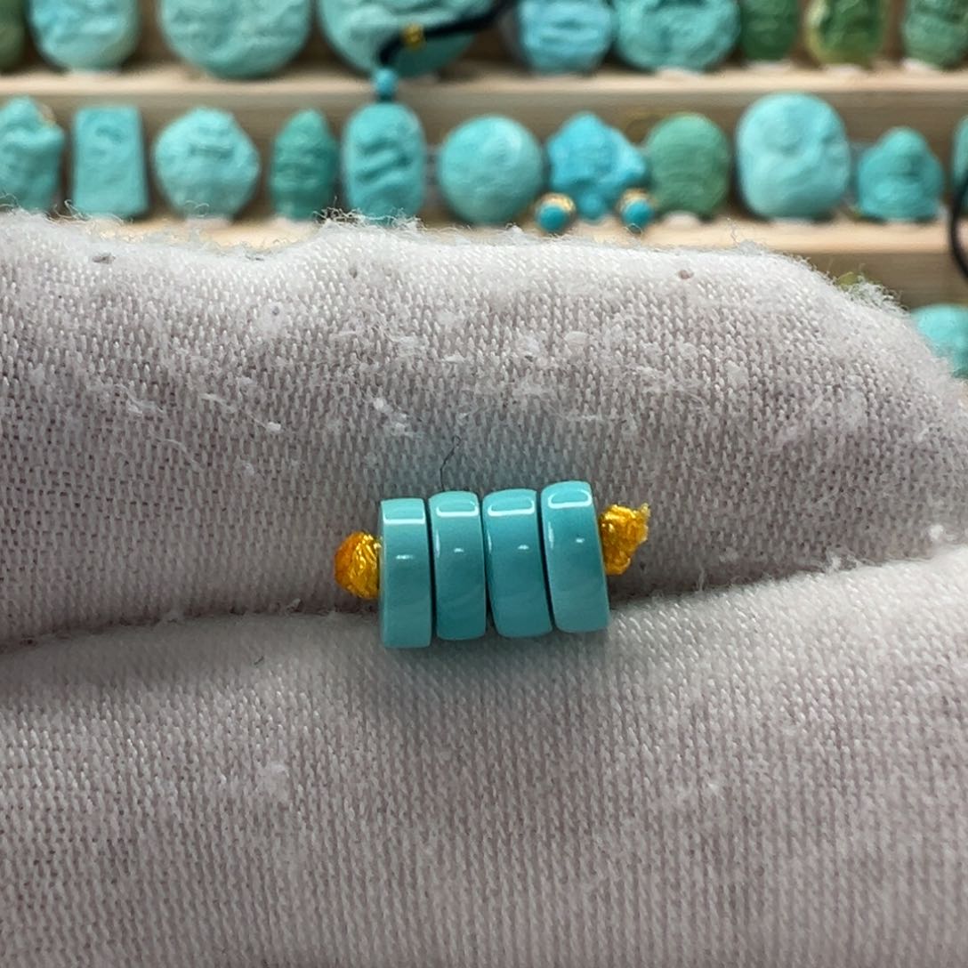 未镶嵌绿松石隔片6mm
