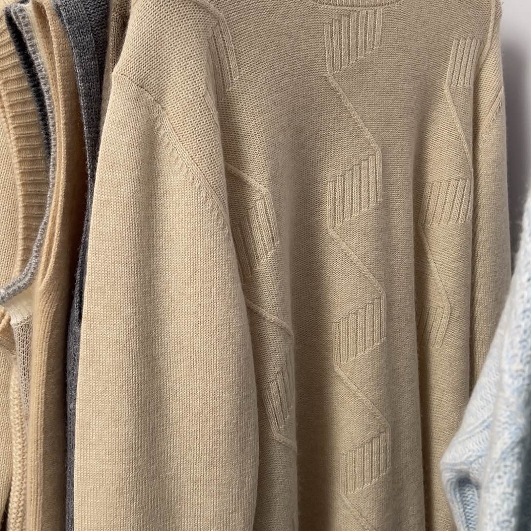 特价 男款 半高领 羊绒衫