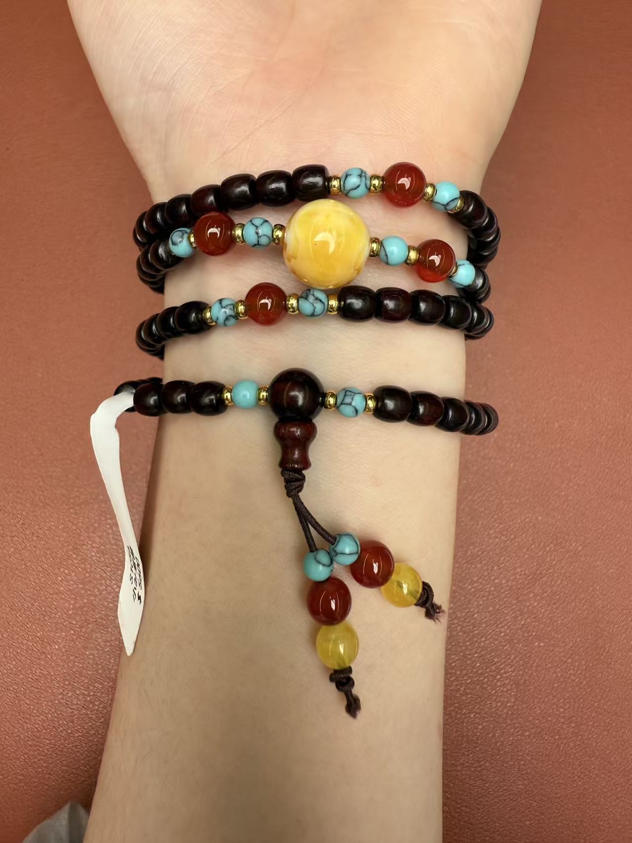 s1056小叶紫檀双圈带礼盒