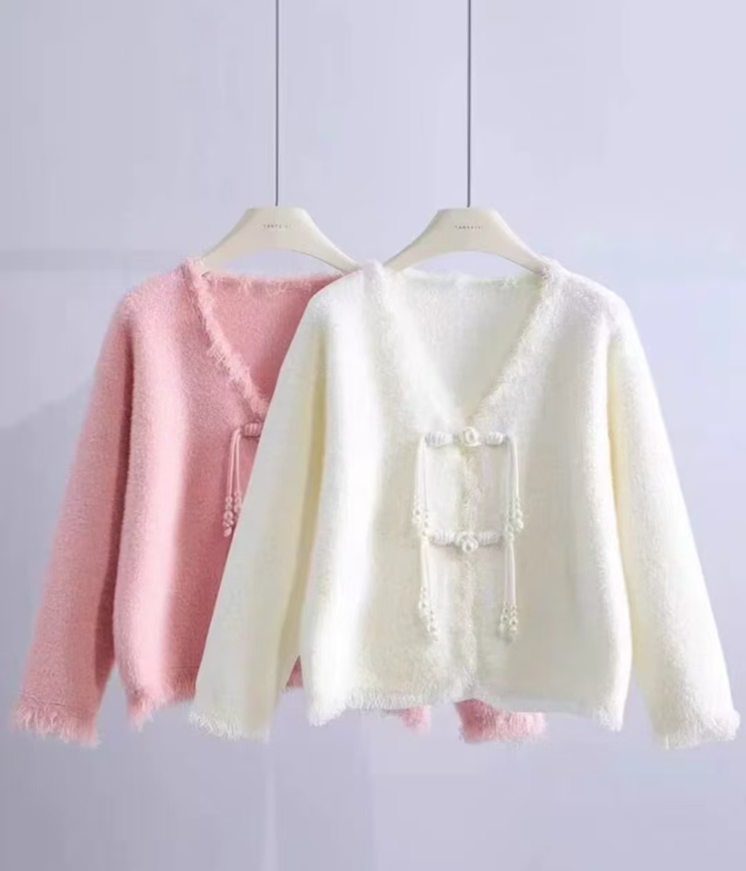 编号201--250(直播间下单)女加厚开衫套头毛衣