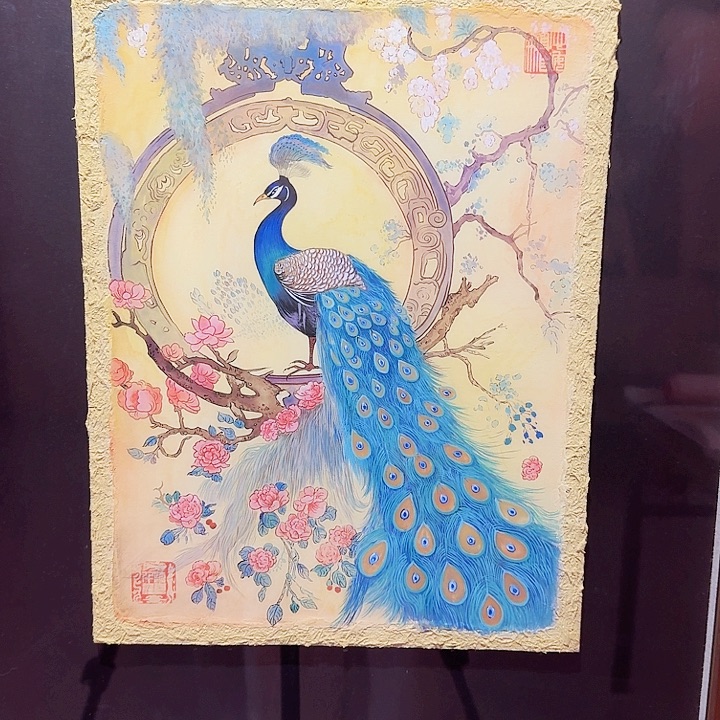 国画戴渭老师书画作品