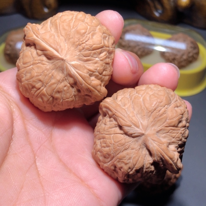 文玩核桃把件43南瓜