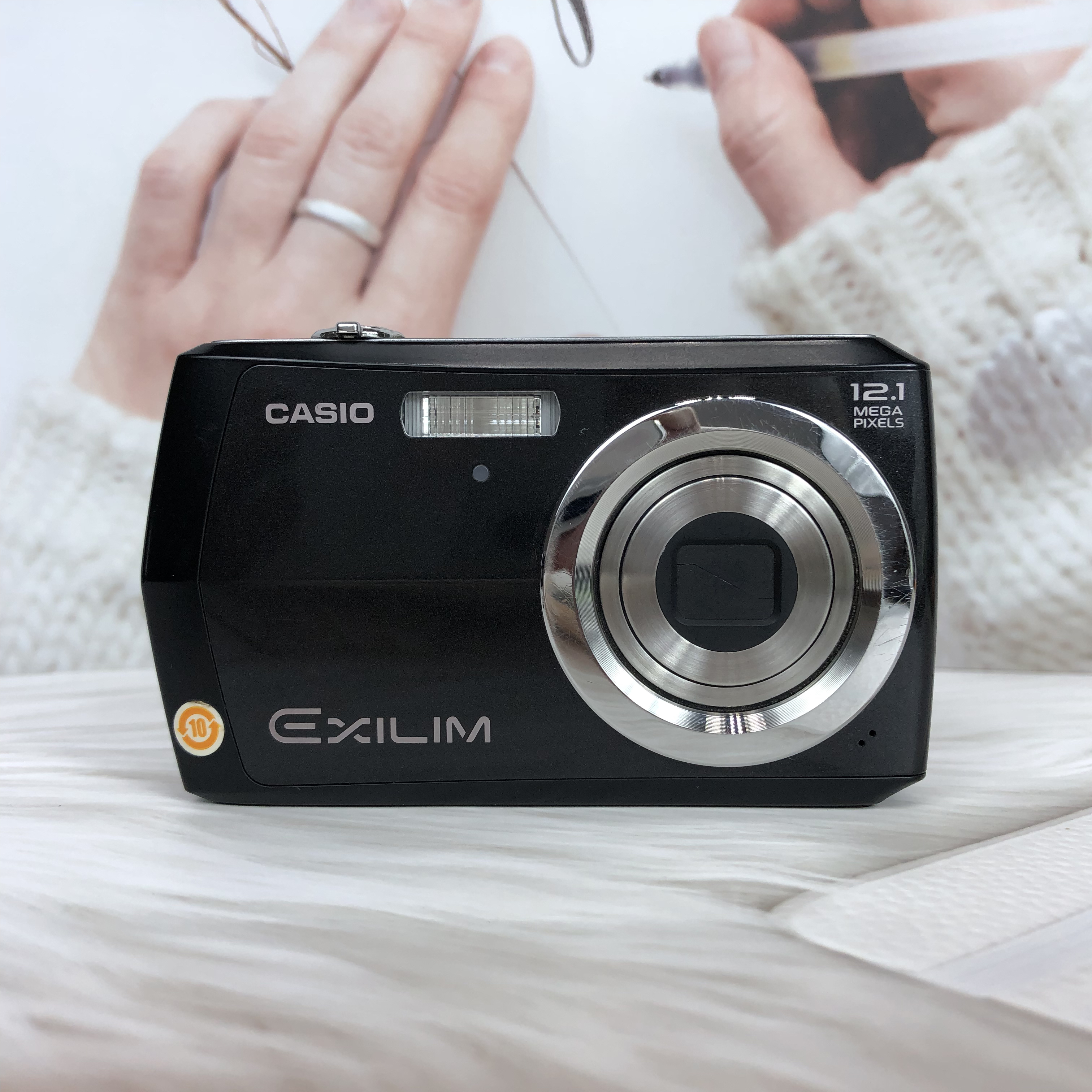 9新 Casio/卡西欧 Z16 人像出片冷白 出片清晰 成色新
