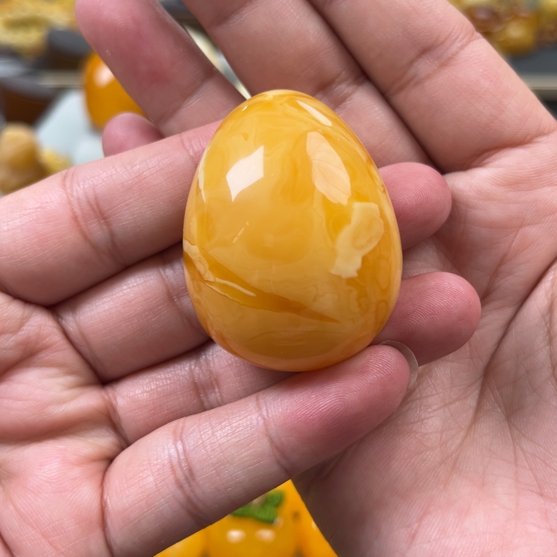 蜜蜡未镶嵌珠宝奇石慢