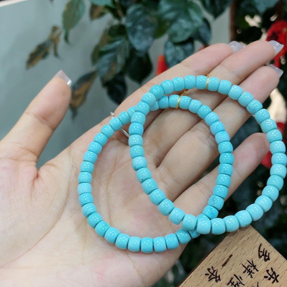 绿松石手串未镶嵌