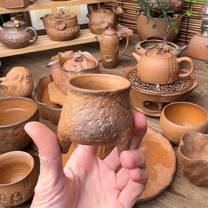 原矿老岩泥茶器系列