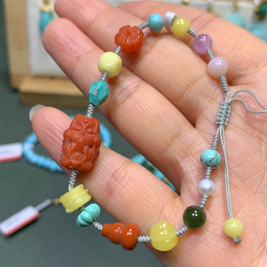 绿松石手链未镶嵌