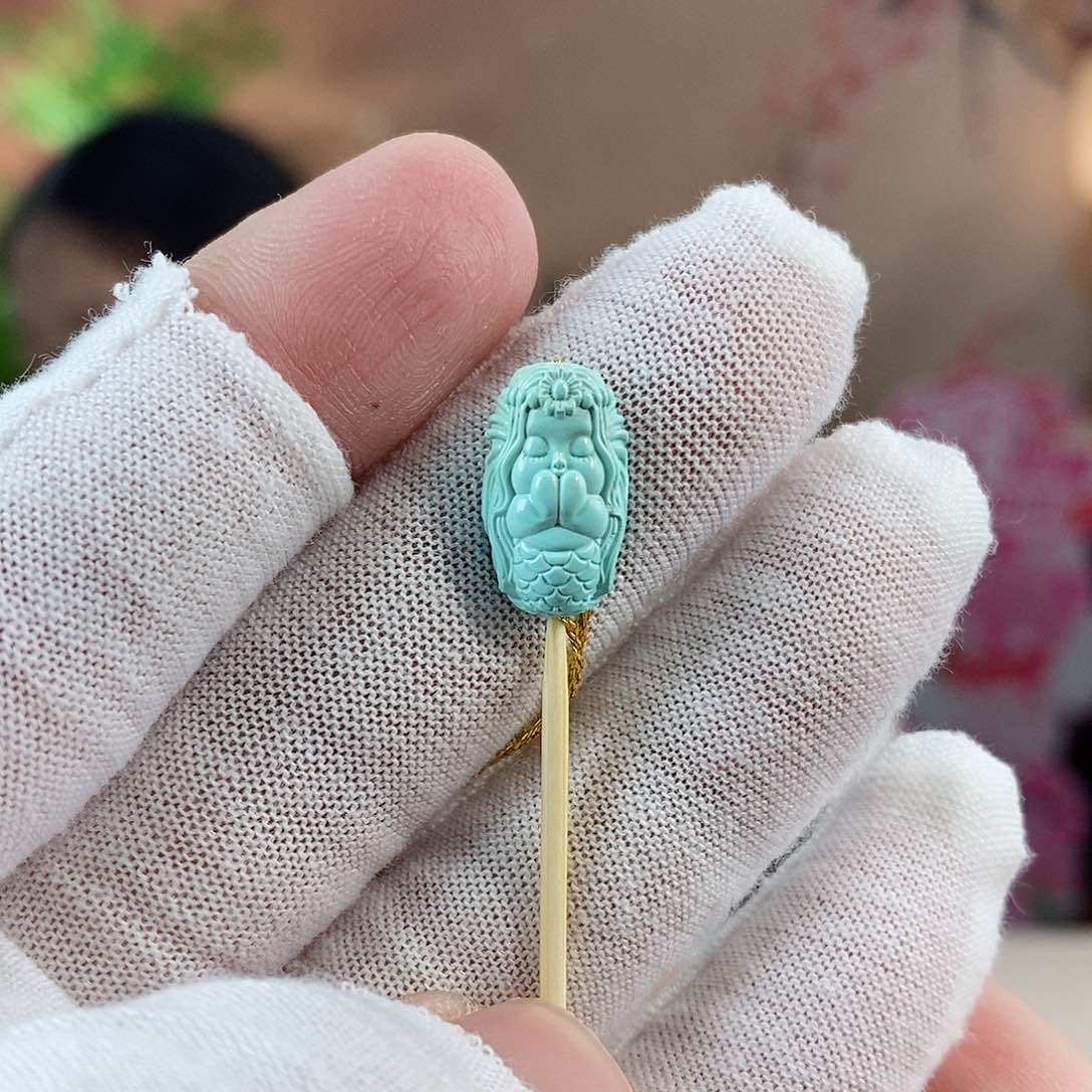 绿松石珠宝奇石未镶嵌