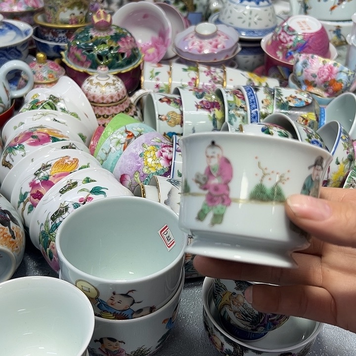 落**华景德镇陶瓷手工手绘