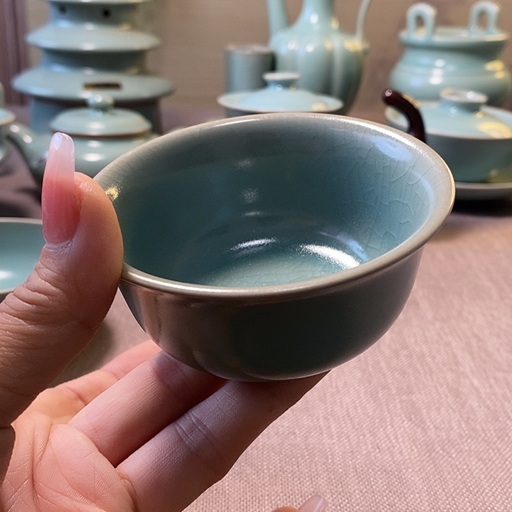 瓷片鸡缸杯一一一一一一一一一