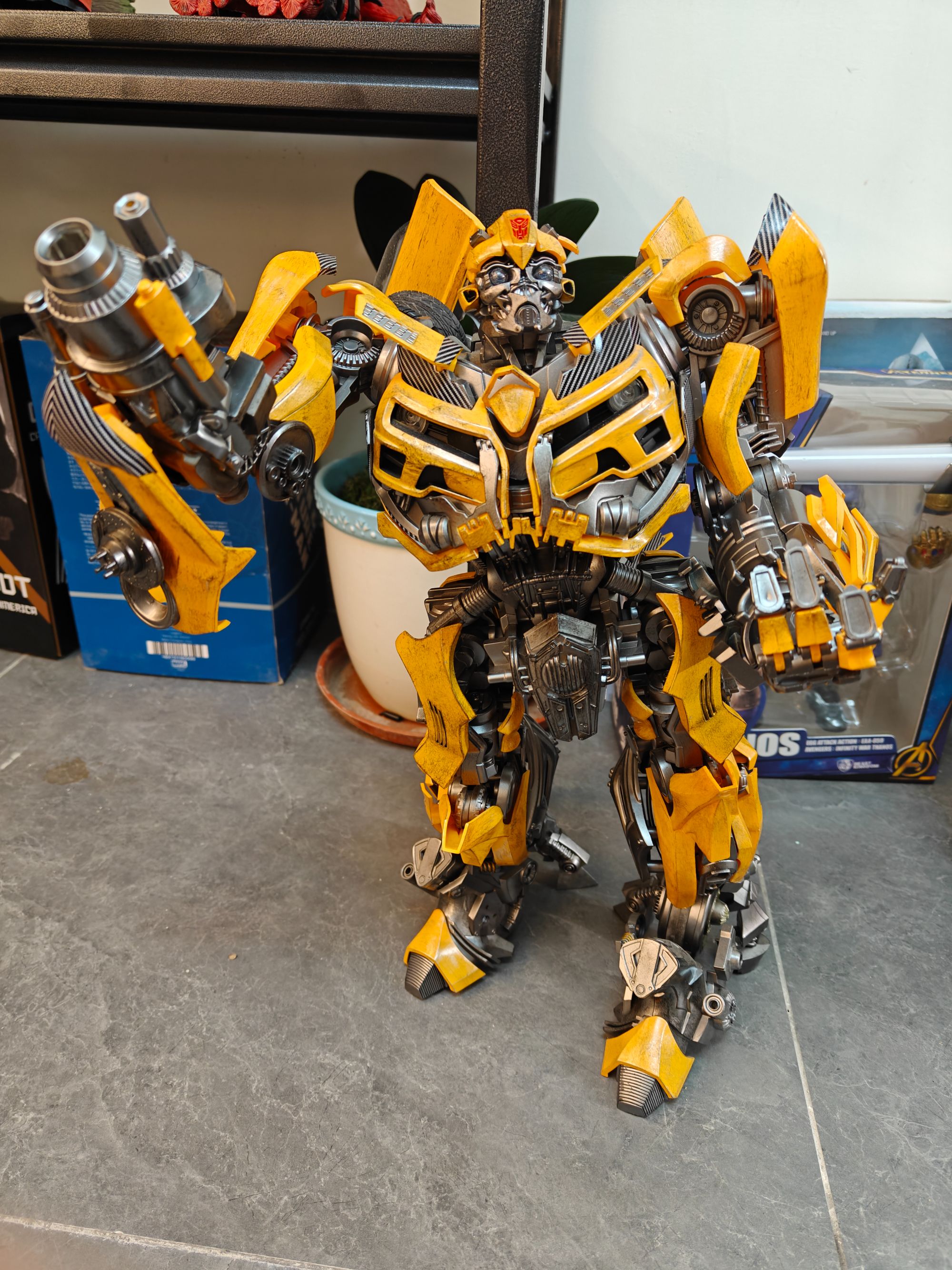 外贸版大黄蜂变形灯光