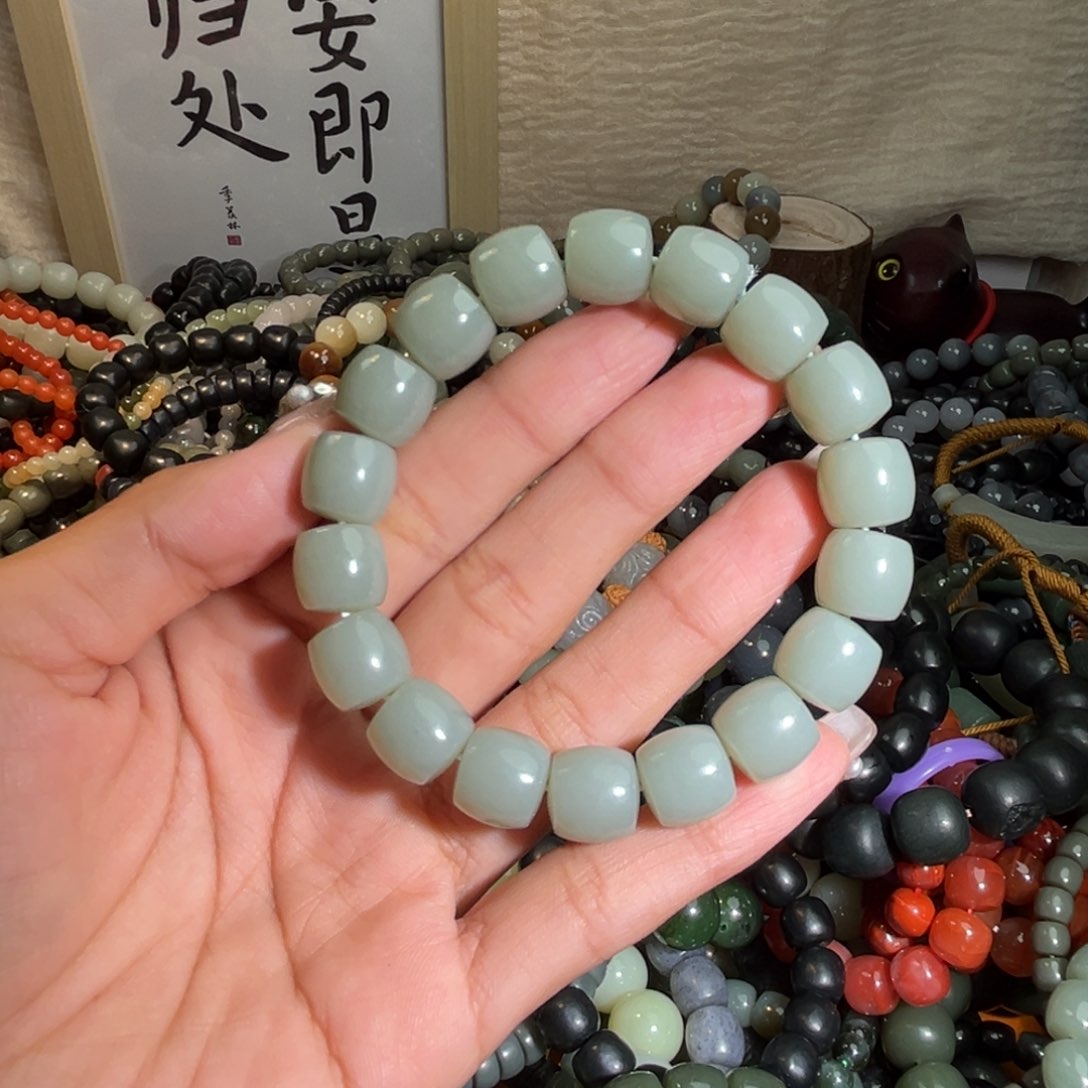 和田玉手链未镶嵌