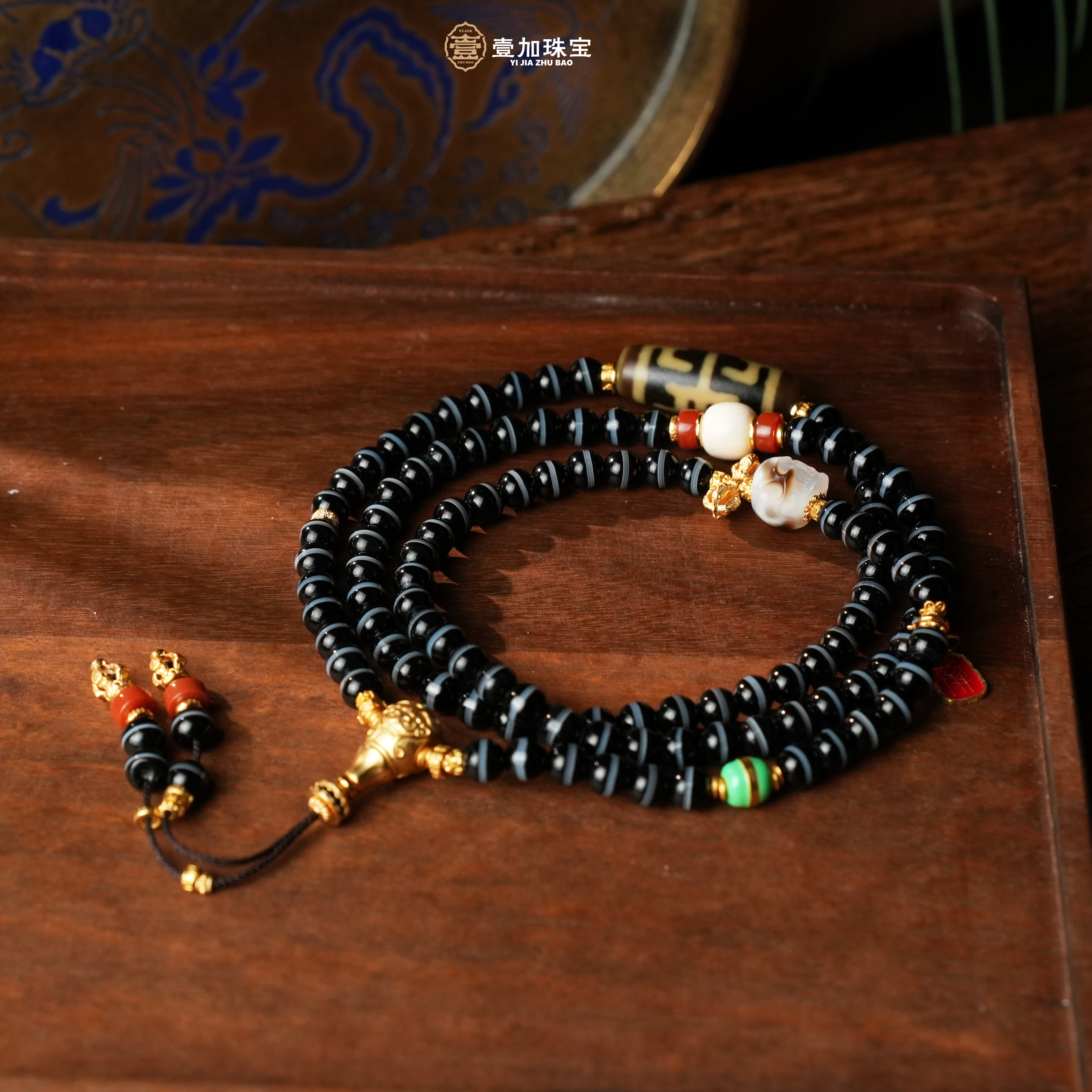 壹加小羊/无界药师108锁骨链