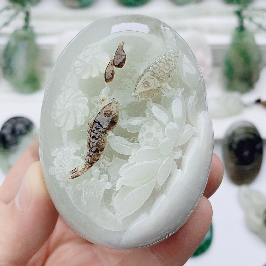 洁***斋独山玉未镶嵌颈饰